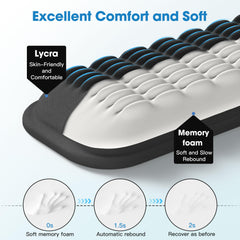 MEKASS textura de lycra suave que ofrece deslizamiento cómodo de la mano