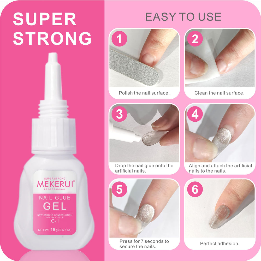 MEKERUI textura del gel anti-goteo para aplicación precisa