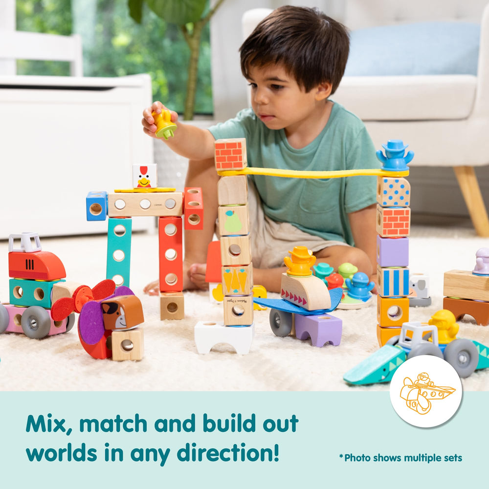 Melissa & Doug caja que se pliega y sirve como espacio de juego