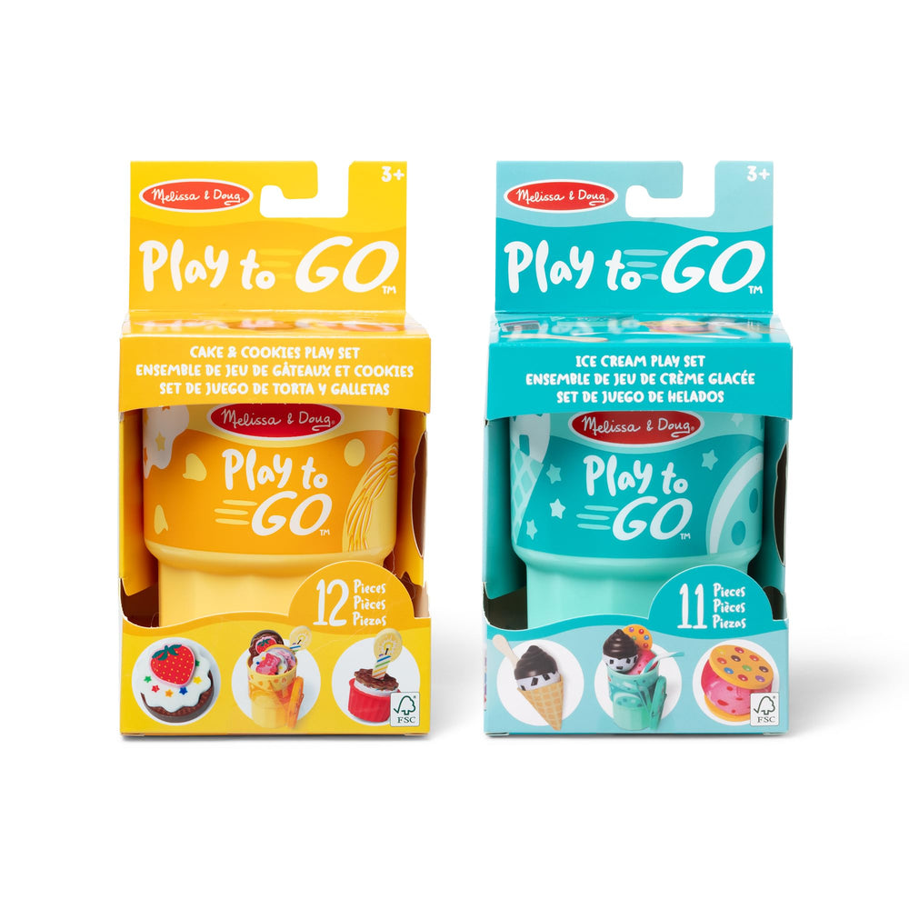 Melissa & Doug bolas de helado apiladas para juego imaginativo y motor fino
