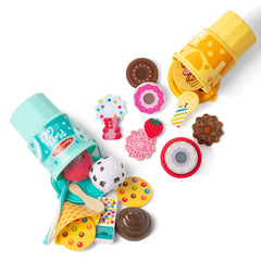 Melissa & Doug caja frontal del pack 2 tazas fácil transporte y orden