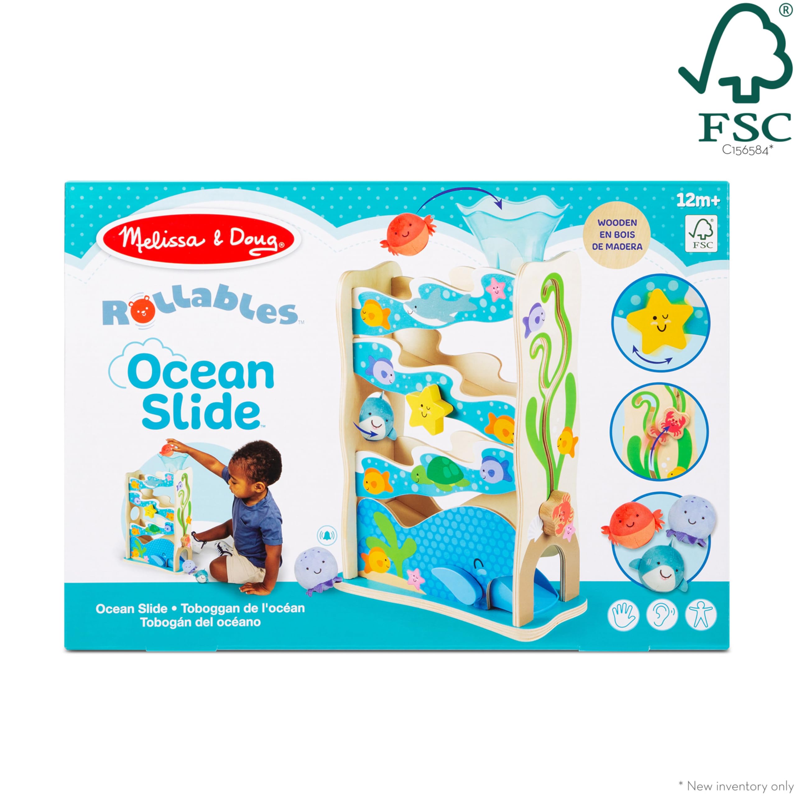 Melissa & Doug aleta de ballena por donde salen las figuras, final sorprendente