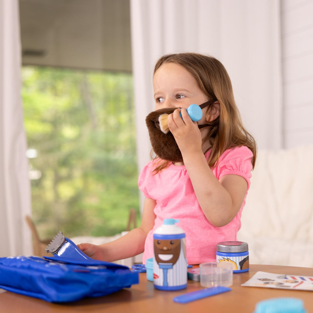 Melissa & Doug barba ajustable puesta en un niño, ofrece juego realista y cómodo