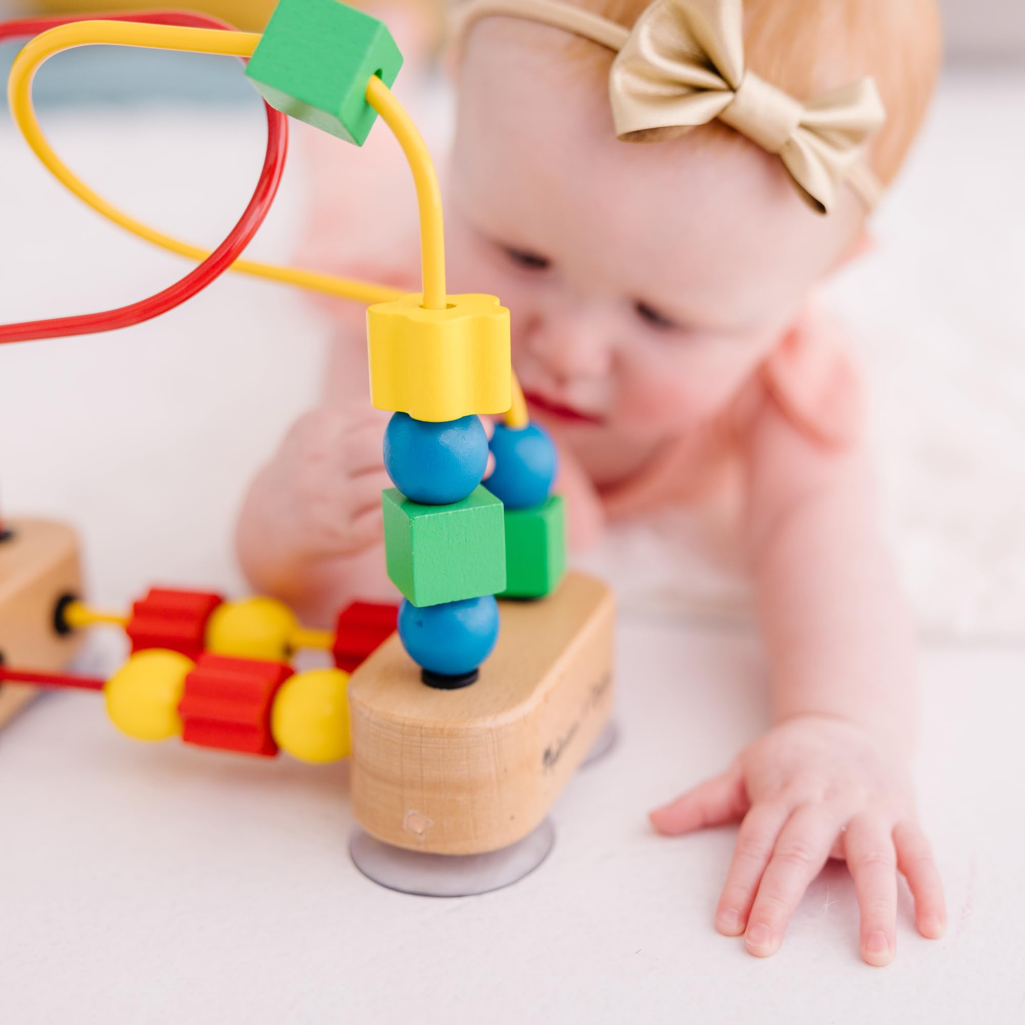 Melissa & Doug cables recubiertos en detalle, deslizamiento suave seguro