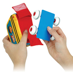 Melissa & Doug camión de bomberos en movimiento, fomenta gateo activo