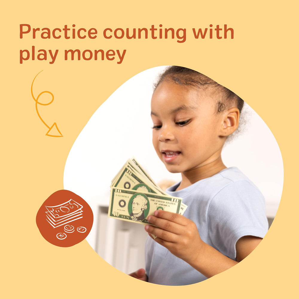 Melissa & Doug detalle de sartén y espátula duraderos para juego activo