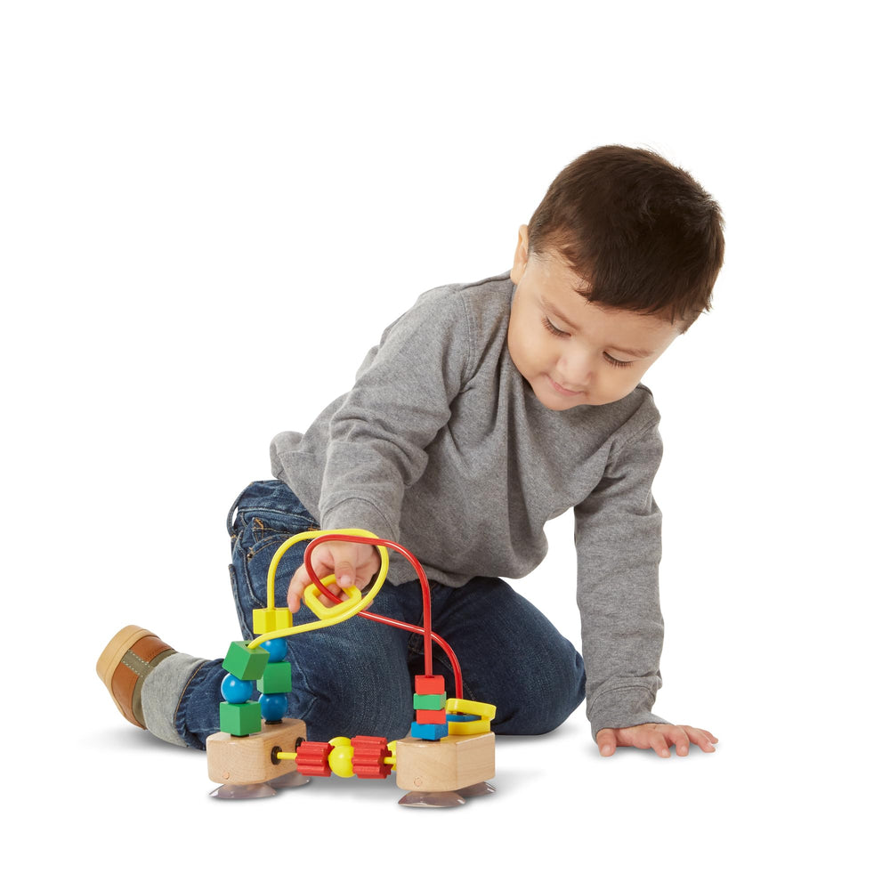 Melissa & Doug empaque y etiqueta del producto, información clara para padres