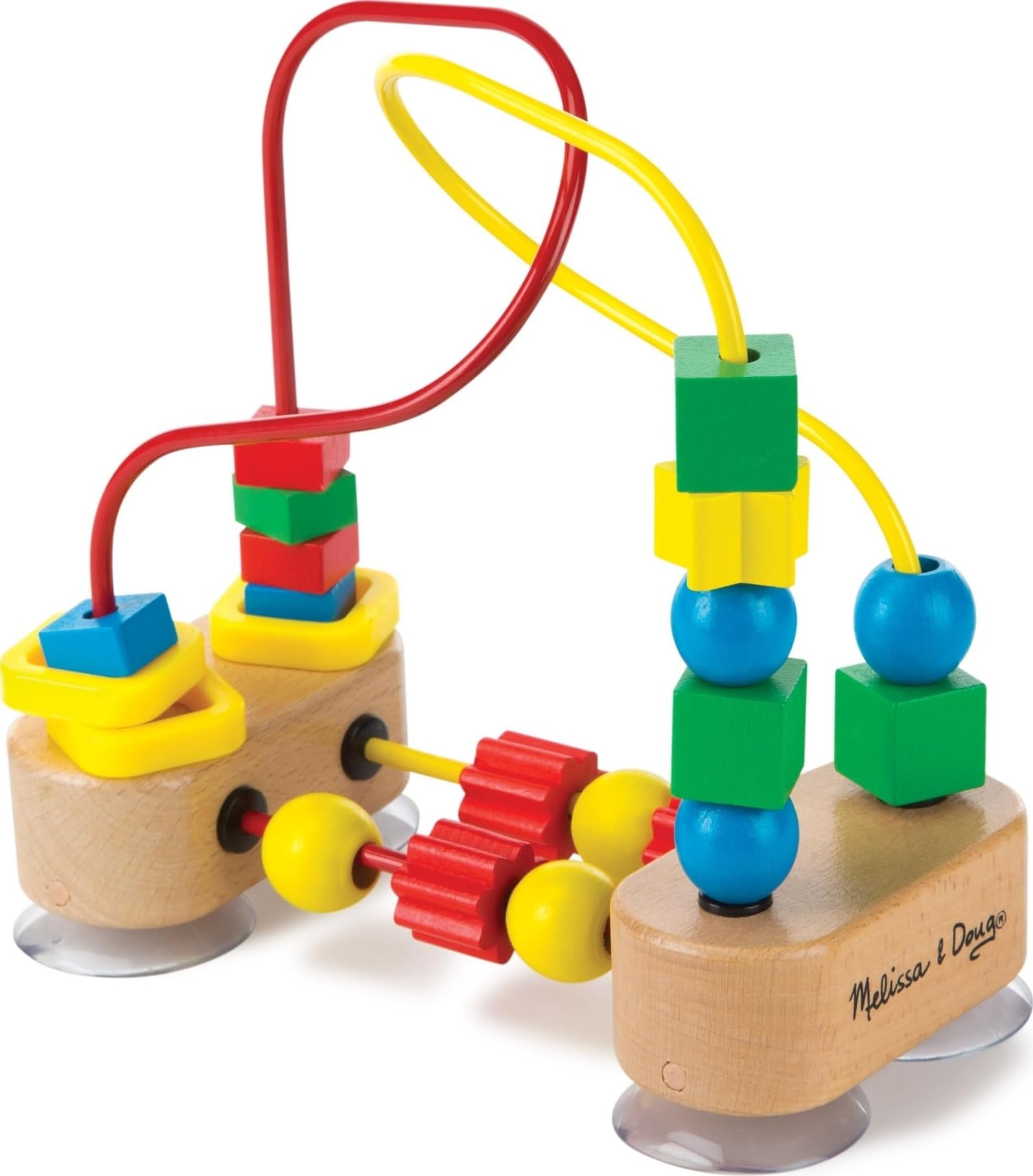 Melissa & Doug vista frontal del laberinto, diseño atractivo para motricidad