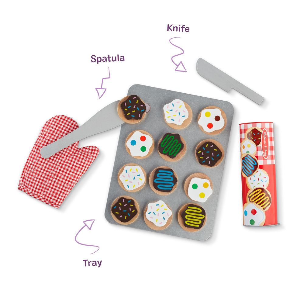 Melissa & Doug manopla y accesorios listos para juego seguro en la cocina
