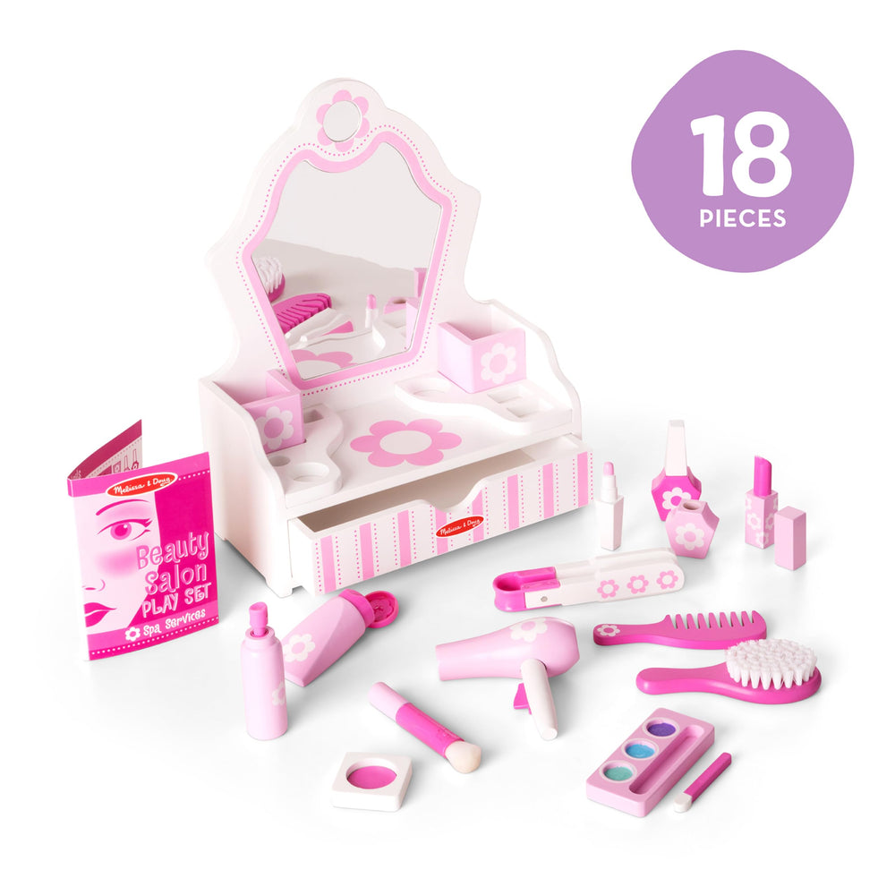 Melissa & Doug maquillaje de juguete destacando desarrollo de motricidad fina
