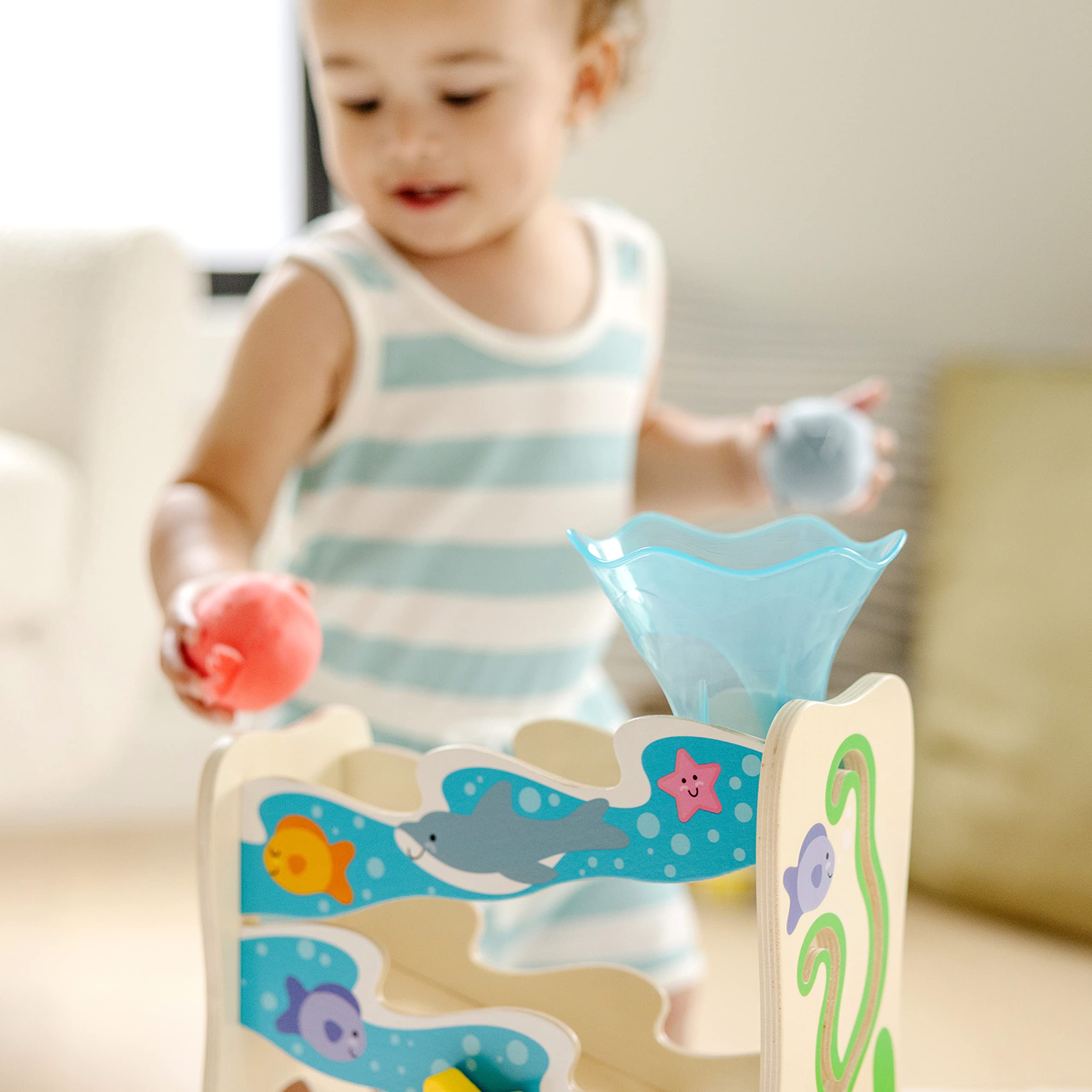 Melissa & Doug etiqueta FSC certificada, madera responsable y durable