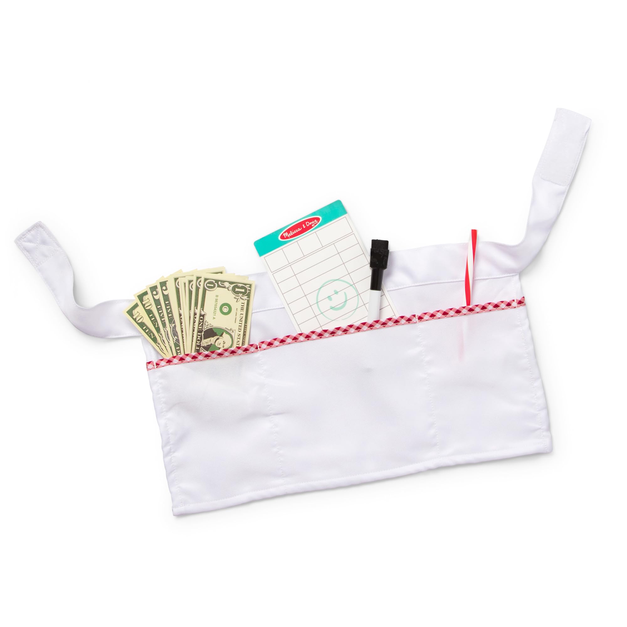Melissa & Doug menú y cheque borrable para repetir pedidos y practicar escritura