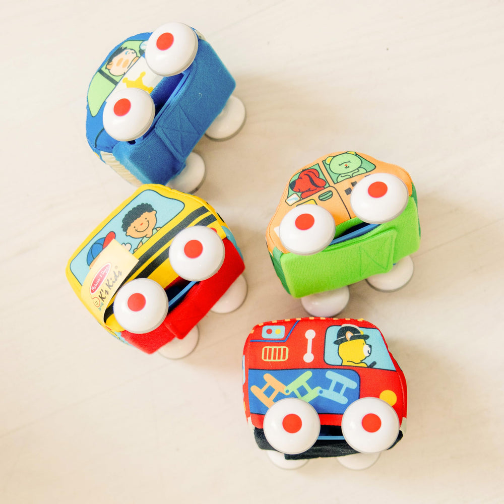 Melissa & Doug empaque y etiqueta, información y cuidado visibles