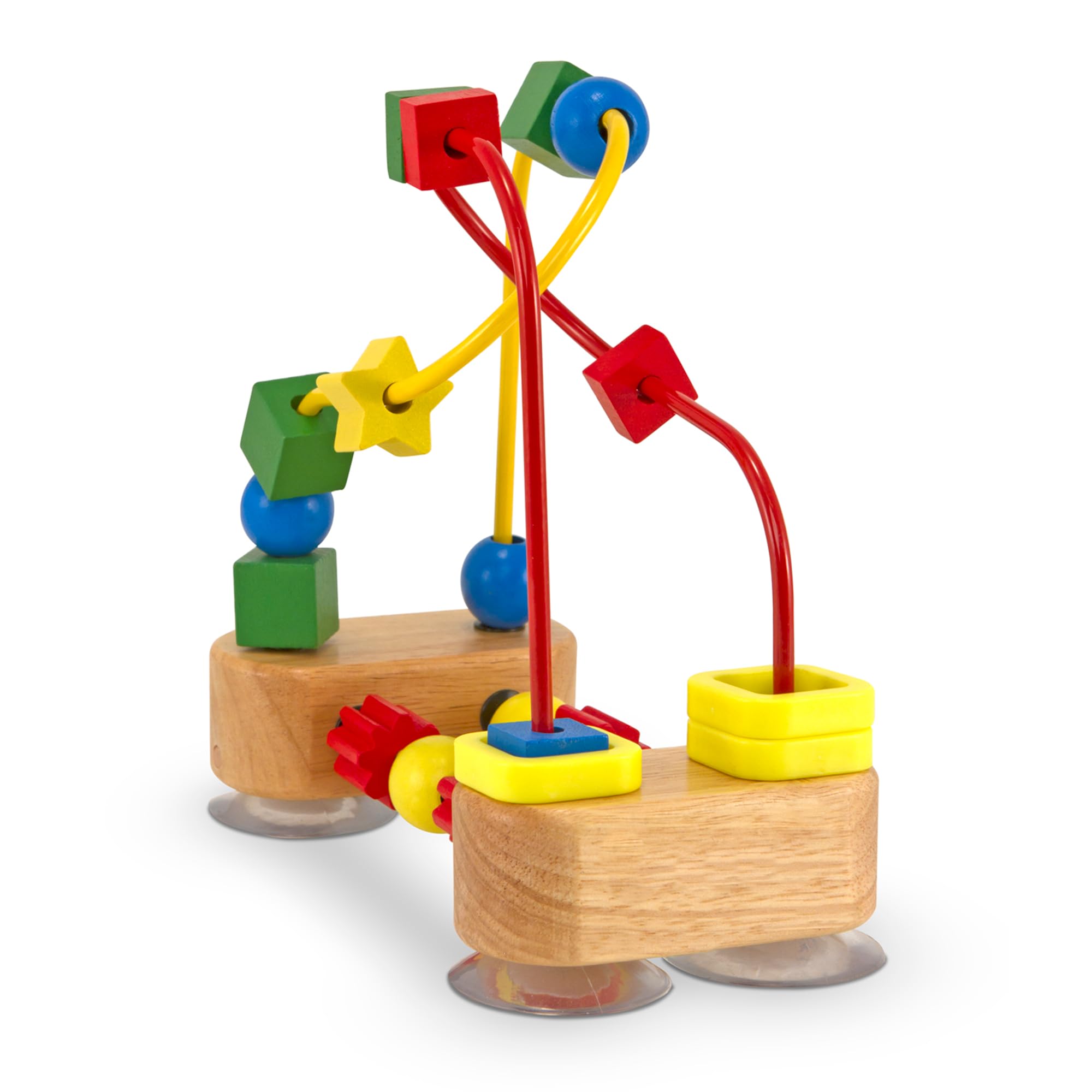 Melissa & Doug vista aérea del recorrido de cables, muestra rutas de juego