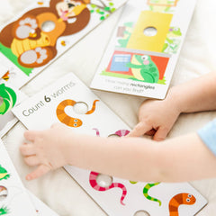 Melissa & Doug detalle de textura y puntos pop, estimula la exploración táctil
