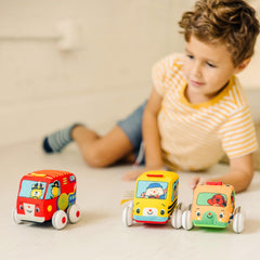 Melissa & Doug detalle de ruedas removibles, facilita limpieza rápida