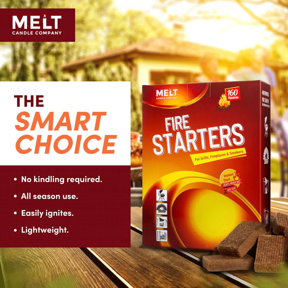 Melt Candle Company kit de camping con bloques listos para cualquier salida