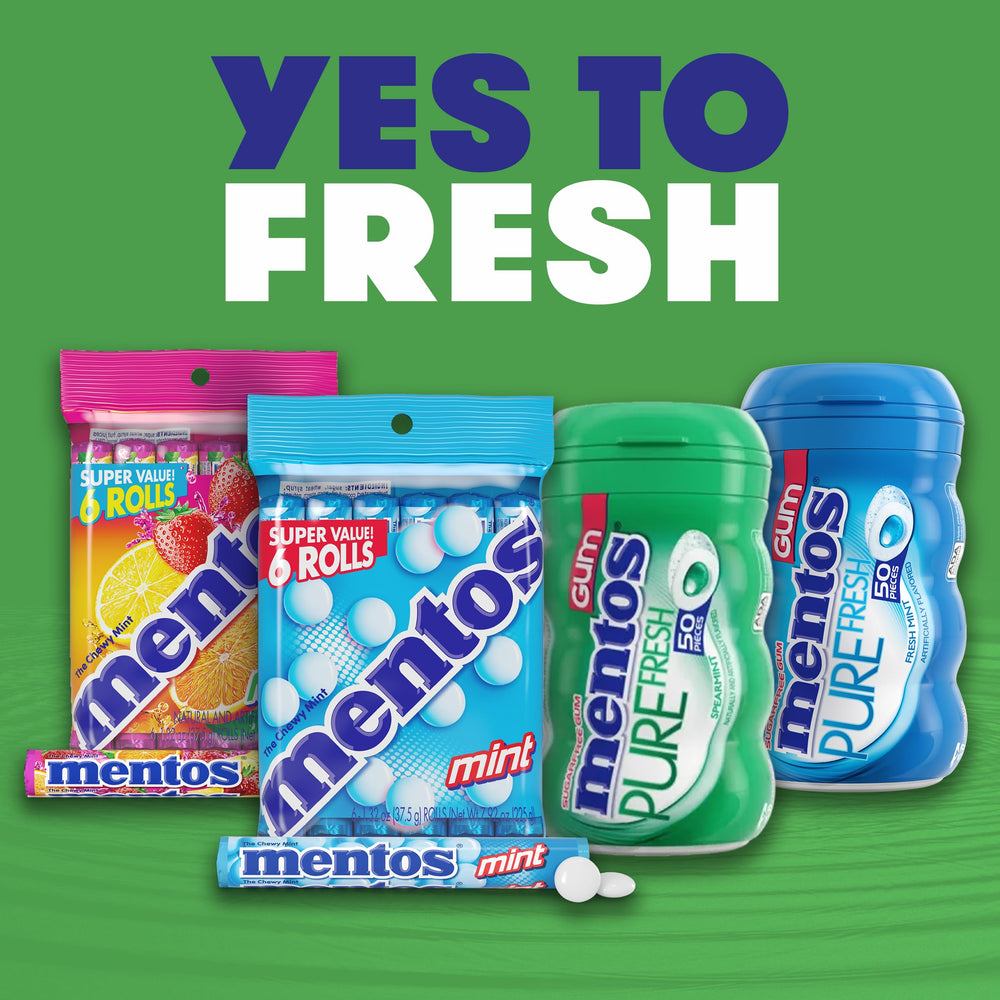 Mentos pack cuatro botes ideal para ahorro y reposición