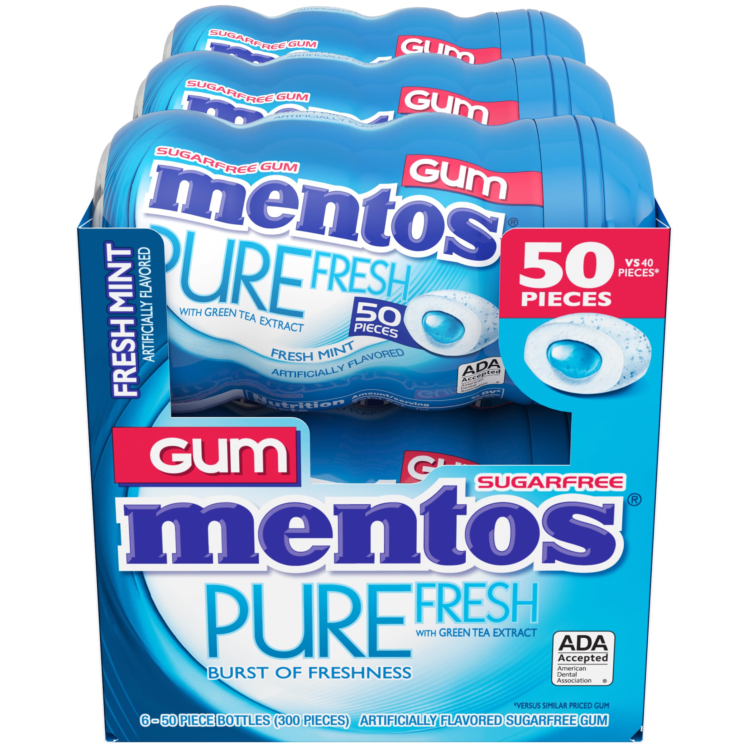 Mentos textura del chicle detalle que revela consistencia y frescura