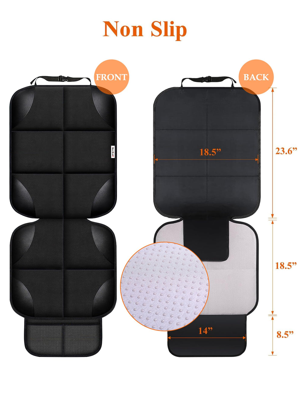 Meolsaek underside non-slip dots detail ensuring grip and stability benefit