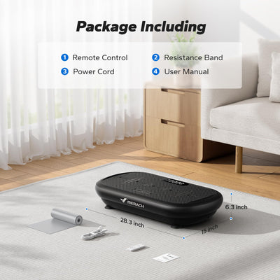 MERACH non-slip base detail enhancing stability and preventing floor movement