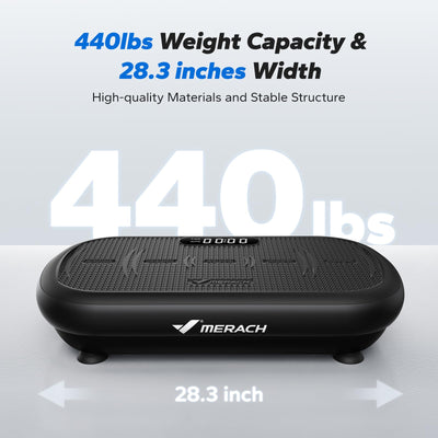 MERACH size comparison next to chair demonstrating compact, space-saving design