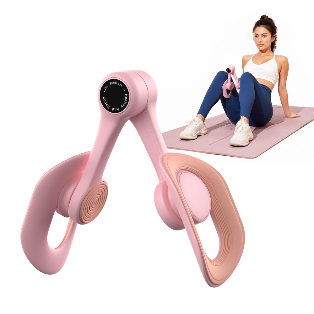 MERACH vista frontal del dispositivo mostrando su forma ergonómica y facilidad de uso