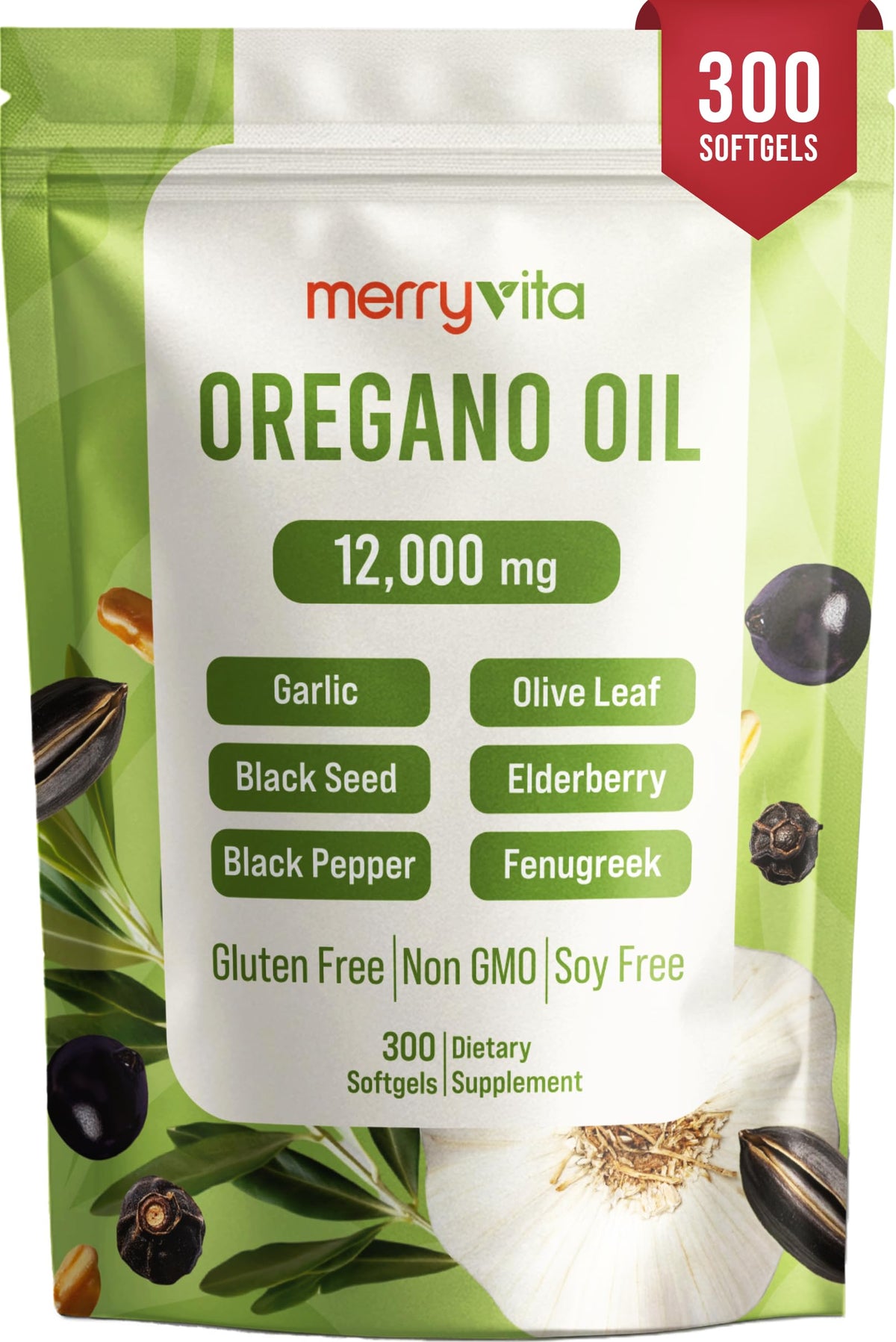 MERRY VITA frente del envase mostrando diseño y beneficios claros