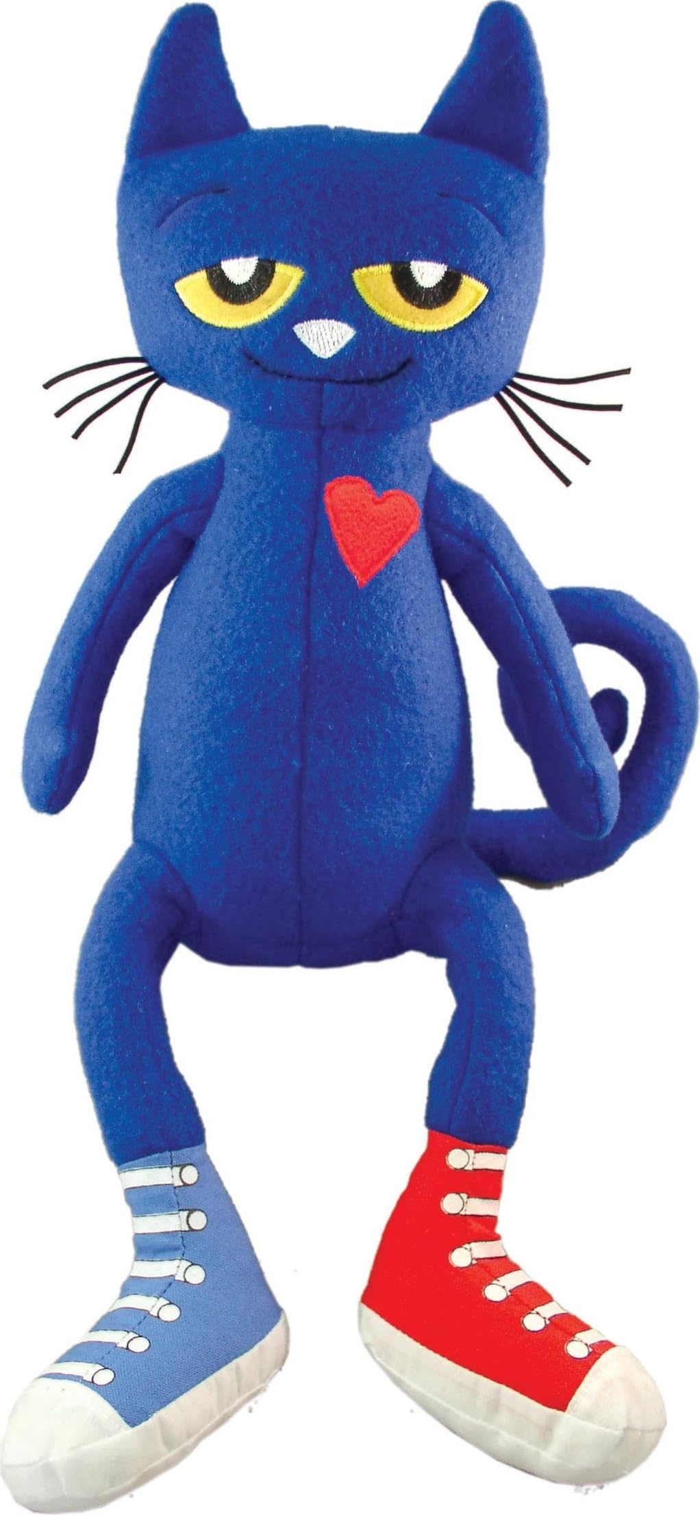 MerryMakers Pete the Cat vista frontal con sonrisa y postura acogedora para abrazos