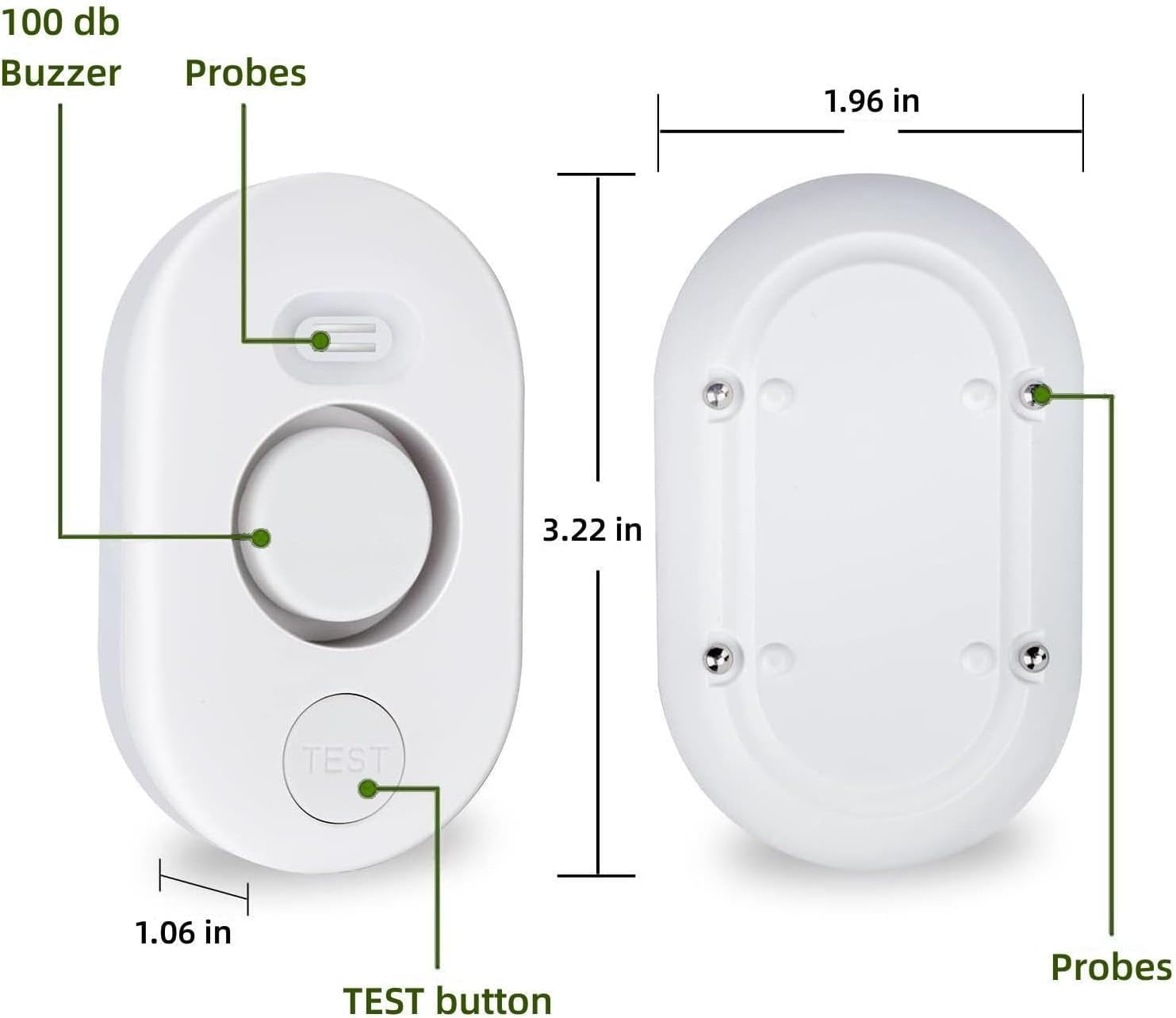 METAK tapa frontal de batería protegida para mayor seguridad