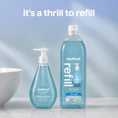 Method close-up of creamy lather texture demonstrating gentle cleanse