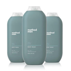 method gel corporal frontal paquete de tres, limpieza eficaz