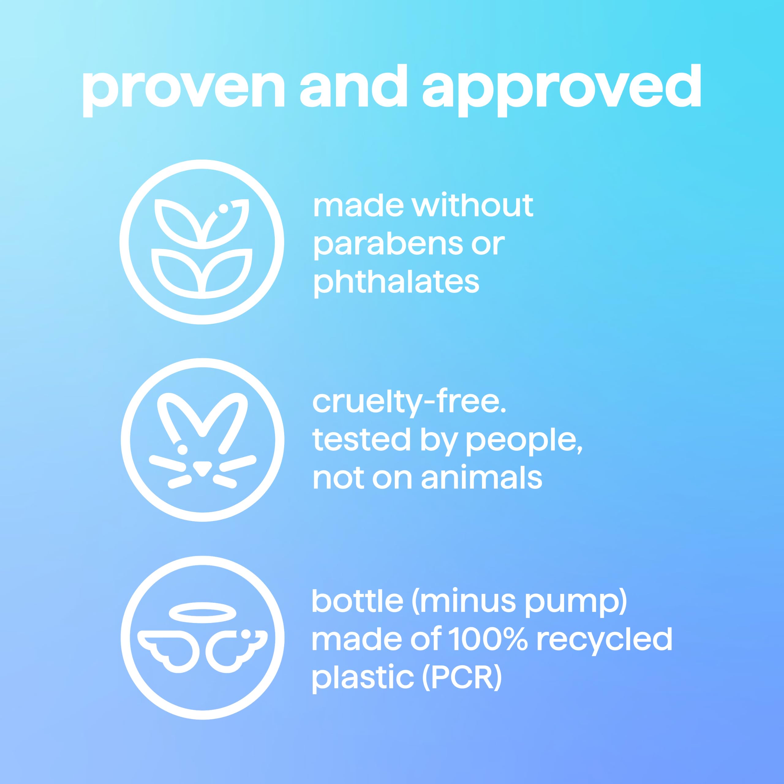 method pack de seis botellas ideal para reposición doméstica