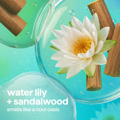 Method foamy soap texture on hand showing creamy lather benefit