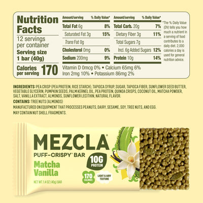 Mezcla close-up of puff-crispy texture highlighting airy crunch benefit