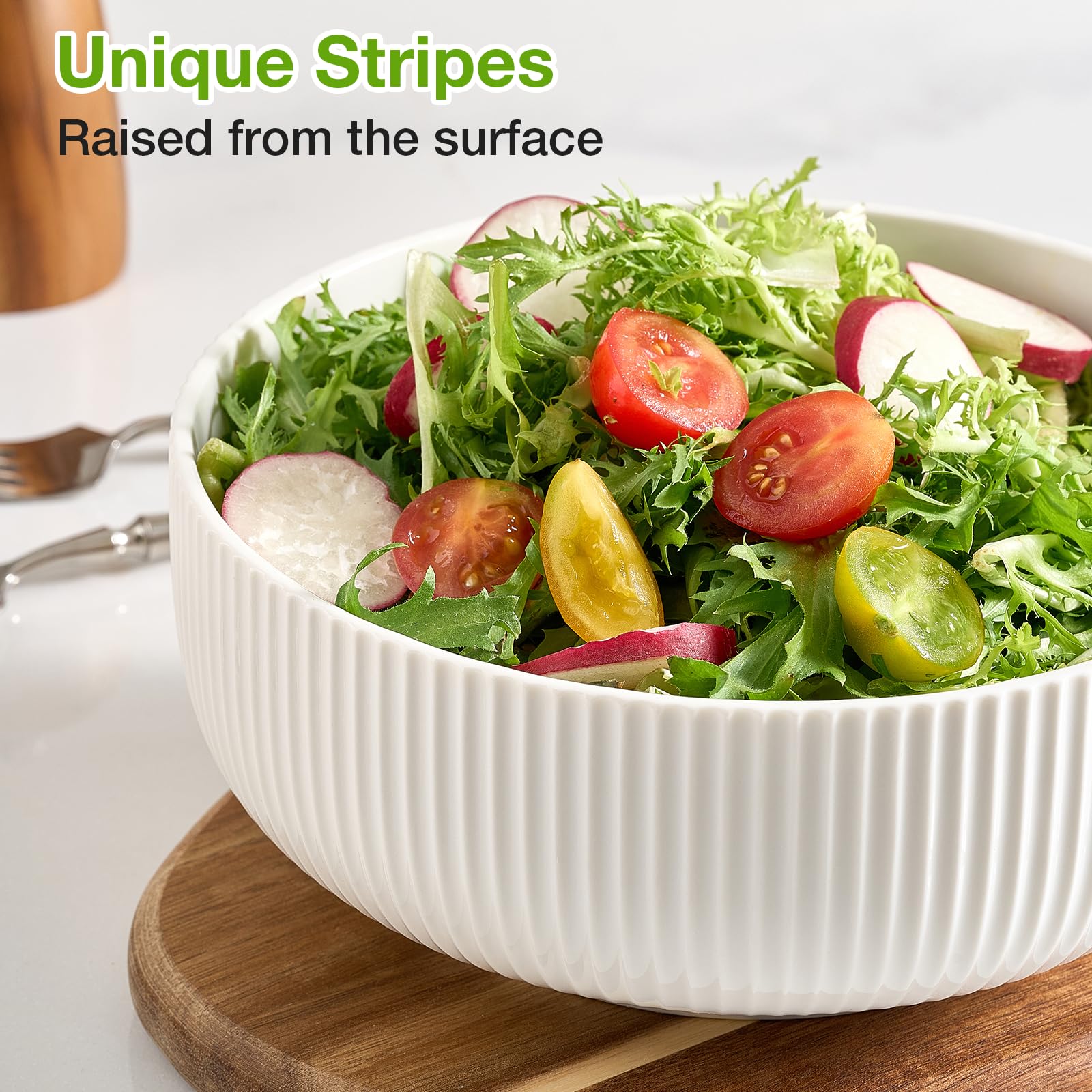 Mfacoy comparación de tamaño con mano, capacidad amplia clara