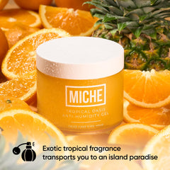 Miche Beauty aplicación: mano distribuye gel para mejor definición