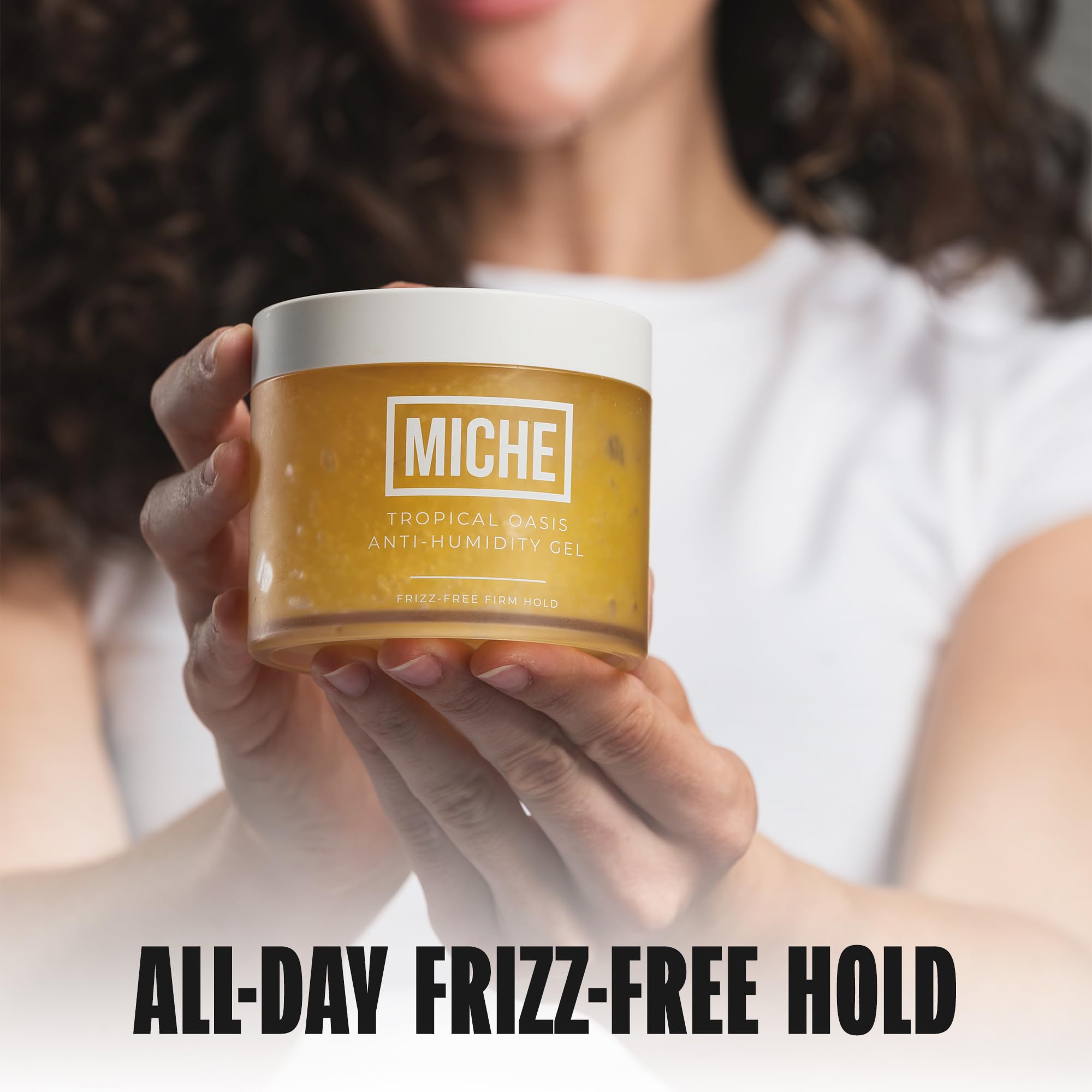 Miche Beauty textura: gel claro que define rizos sin apelmazar