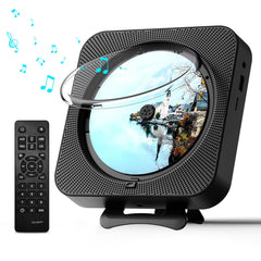 MICOCIOUS vista frontal del reproductor compacto con pantalla LED y controles visibles