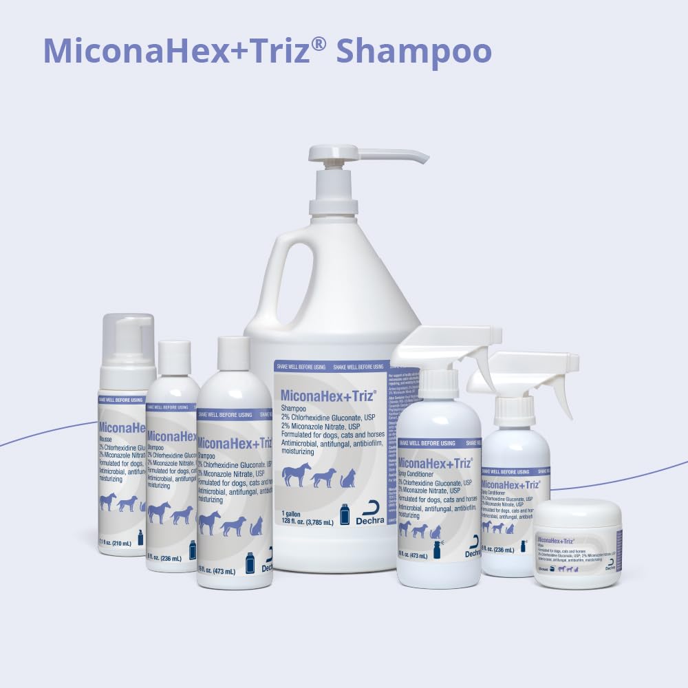 MiconaHex+Triz usado en gato para piel sensible sin perfumes