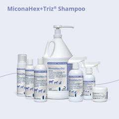 MiconaHex+Triz usado en gato para piel sensible sin perfumes