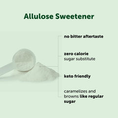 Micro Ingredients cucharada de allulose lista para recetas fáciles