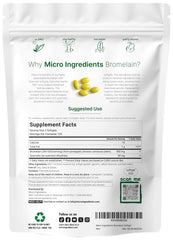 Micro Ingredients: primer plano de la textura suave de la cápsula para fácil deglución