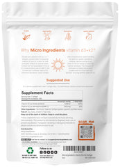 Micro Ingredients cápsula blanda primer plano muestra textura y facilidad de ingerir