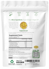 Micro Ingredients primer plano de una cápsula vegetal para ver textura y forma