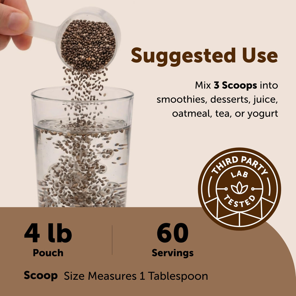 Micro Ingredients chia pudding in jar demonstrating thickening and texture