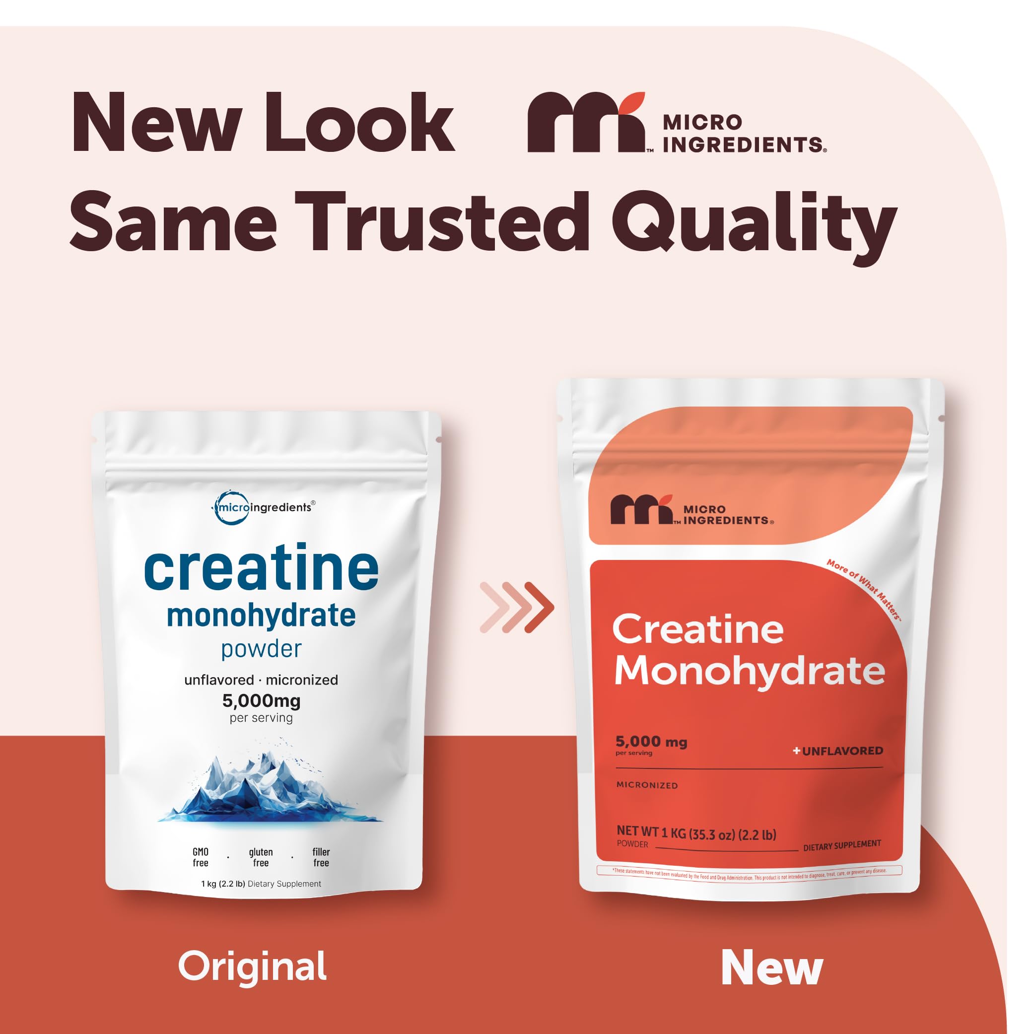 Polvo micronizado de Micro Ingredients creatina con textura fina para mejor disolución