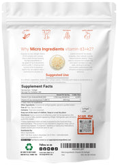 Micro Ingredients close-up de softgel brillante que muestra textura y fácil de tragar