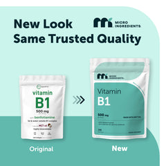 Micro Ingredients envase abierto con softgels visibles para contar y dosificar