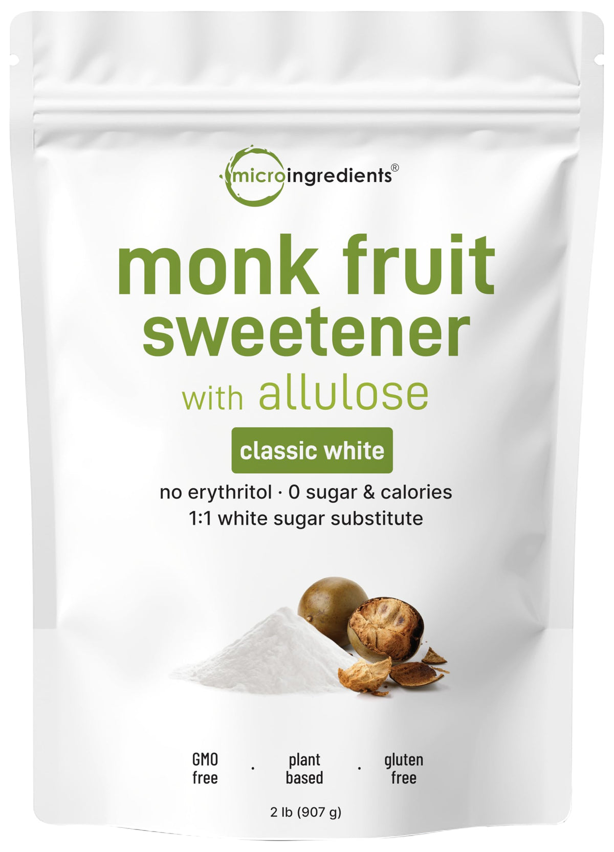 Micro Ingredients frente del empaque muestra cantidad y ventaja de ahorro